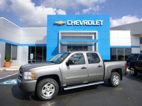 Graystone Metallic Chevrolet Silverado 1500 LT Crew Cab 4x4. Click to enlarge. Graystone Metallic Chevrolet Silverado 1500 LT Crew Cab 4x4. Click to enlarge.