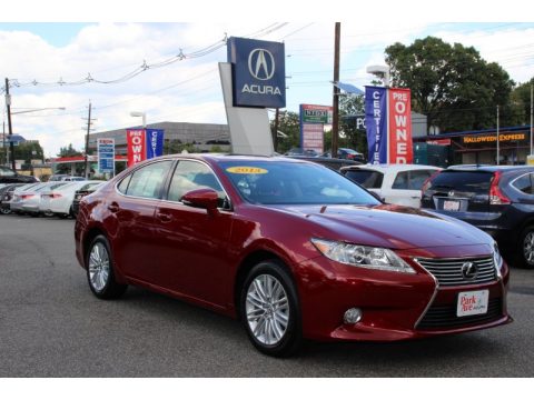 Matador Red Mica Lexus ES 350.  Click to enlarge.