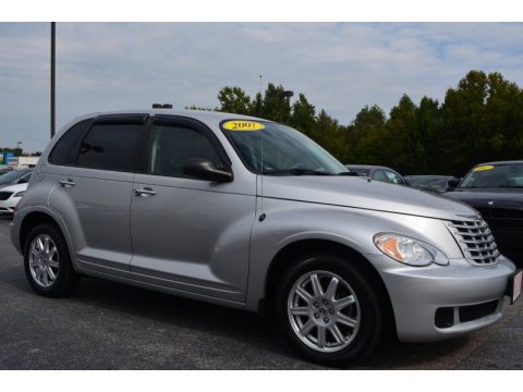 Bright Silver Metallic Chrysler PT Cruiser Touring.  Click to enlarge.