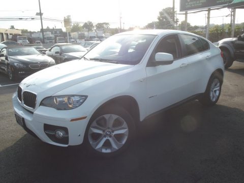 Alpine White BMW X6 xDrive35i.  Click to enlarge.