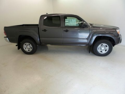 Magnetic Gray Metallic Toyota Tacoma PreRunner Double Cab.  Click to enlarge.