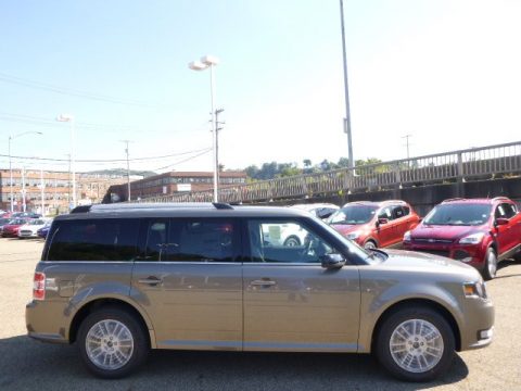 Mineral Gray Ford Flex SEL AWD.  Click to enlarge.