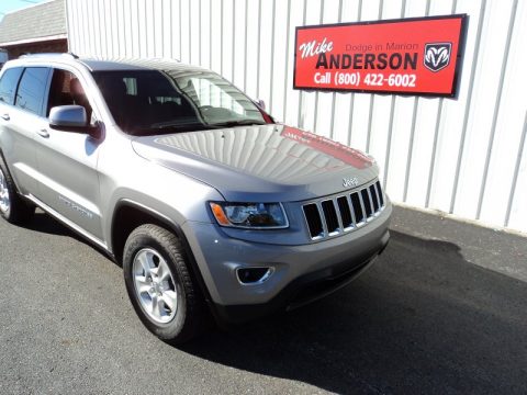 Billet Silver Metallic Jeep Grand Cherokee Laredo E 4x4.  Click to enlarge.