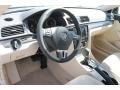  Cornsilk Beige Interior Volkswagen Passat #11