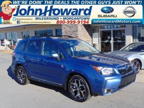 Quartz Blue Pearl Subaru Forester 2.0XT Touring.  Click to enlarge.