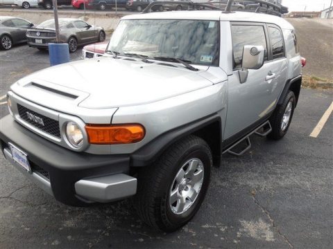 Titanium Metallic Toyota FJ Cruiser 4WD.  Click to enlarge.