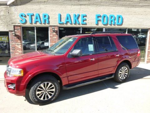 Ruby Red Metallic Ford Expedition XLT 4x4.  Click to enlarge.