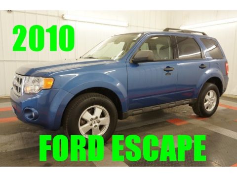 Sport Blue Metallic Ford Escape XLT.  Click to enlarge.