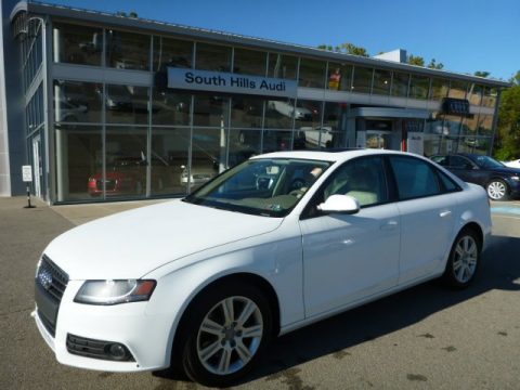Ibis White Audi A4 2.0T quattro Sedan. Click to enlarge. Ibis White Audi A4 2.0T quattro Sedan. Click to enlarge.