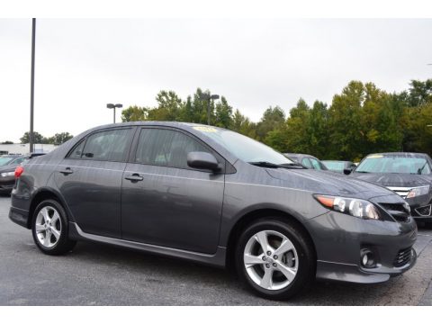 Magnetic Gray Metallic Toyota Corolla S.  Click to enlarge.