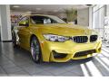Front 3/4 View of 2015 BMW M4 Coupe #2