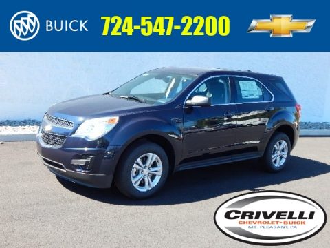 Blue Velvet Metallic Chevrolet Equinox LS AWD.  Click to enlarge.