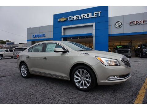 Champagne Silver Metallic Buick LaCrosse FWD.  Click to enlarge.