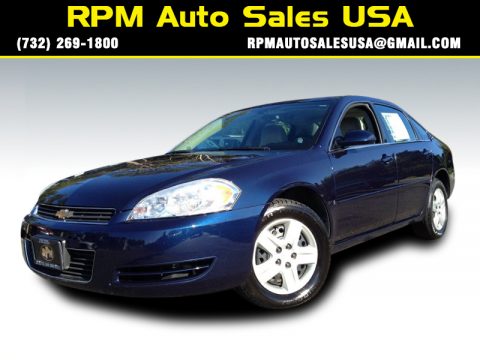 Imperial Blue Metallic Chevrolet Impala LS.  Click to enlarge.