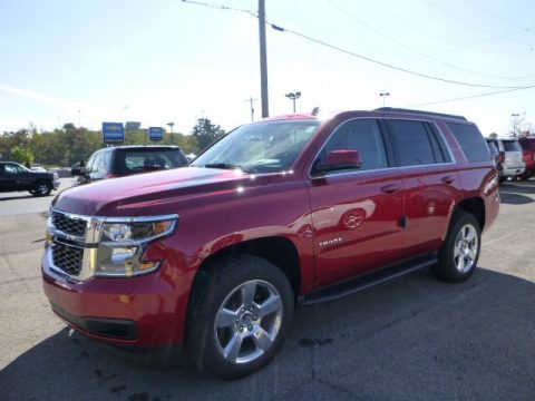 Crystal Red Tintcoat Chevrolet Tahoe LT 4WD.  Click to enlarge.