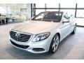 Front 3/4 View of 2015 Mercedes-Benz S 550 4Matic Sedan #4