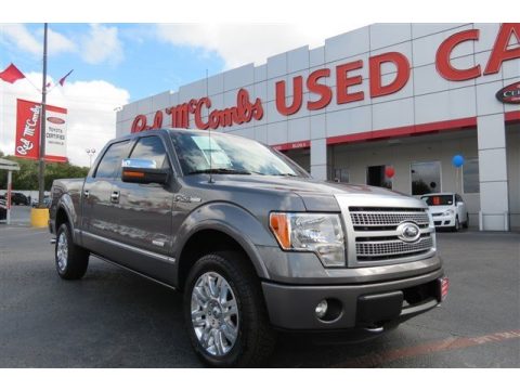Sterling Gray Metallic Ford F150 Platinum SuperCrew 4x4.  Click to enlarge.