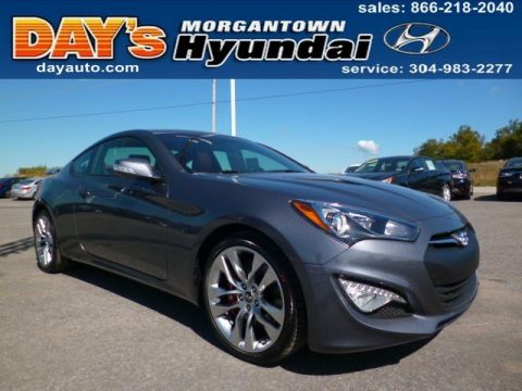 Empire State Gray Hyundai Genesis Coupe 3.8 Ultimate.  Click to enlarge.