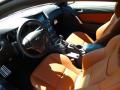  Black/Tan Interior Hyundai Genesis Coupe #16