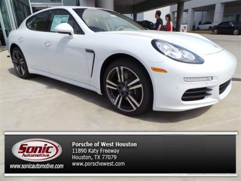 White Porsche Panamera . Click to enlarge. White Porsche Panamera . Click to enlarge.