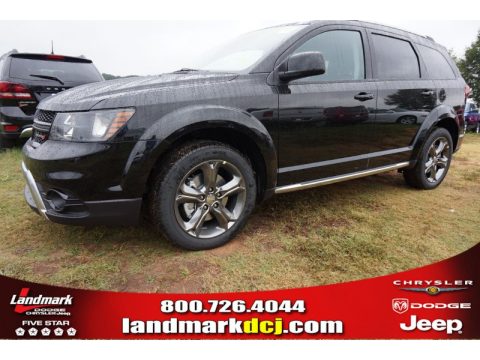 Pitch Black Dodge Journey Crossroad.  Click to enlarge.