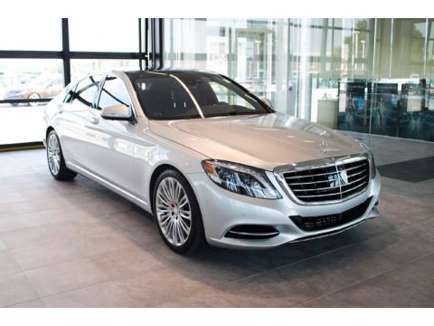 Iridium Silver Metallic Mercedes-Benz S 550 4Matic Sedan.  Click to enlarge.