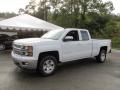 Front 3/4 View of 2015 Chevrolet Silverado 1500 LT Double Cab 4x4 #1