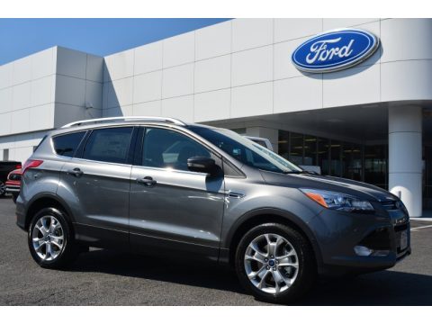 Sterling Gray Ford Escape Titanium 2.0L EcoBoost.  Click to enlarge.