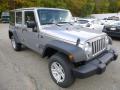 Front 3/4 View of 2015 Jeep Wrangler Unlimited Sport 4x4 #7