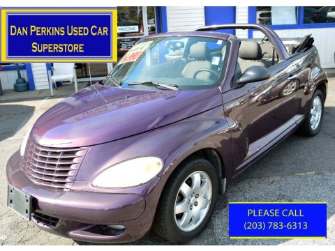 Dark Plum Pearl Chrysler PT Cruiser Touring Turbo Convertible. Click to enlarge. Dark Plum Pearl Chrysler PT Cruiser Touring Turbo Convertible. Click to enlarge.
