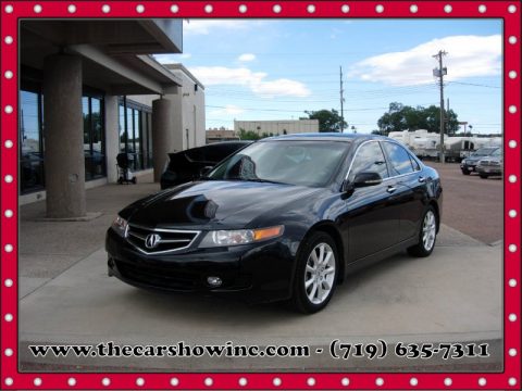 Nighthawk Black Pearl Acura TSX Sedan.  Click to enlarge.