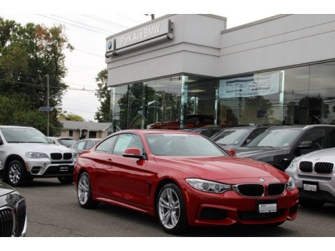 Melbourne Red Metallic BMW 4 Series 428i xDrive Coupe.  Click to enlarge.