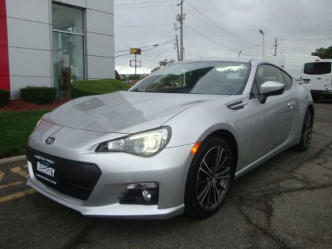 Sterling Silver Metallic Subaru BRZ Limited.  Click to enlarge.
