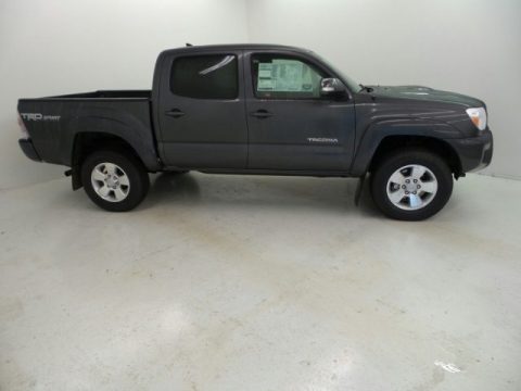 Magnetic Gray Metallic Toyota Tacoma PreRunner TRD Sport Double Cab.  Click to enlarge.