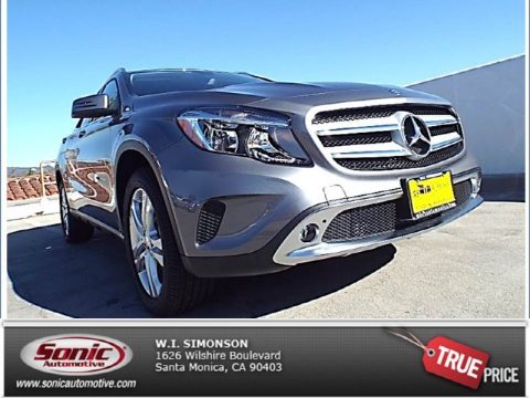Mountain Grey Metallic Mercedes-Benz GLA 250 4Matic.  Click to enlarge.