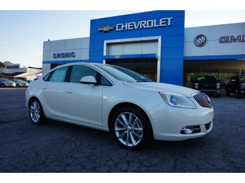 White Diamond Tricoat Buick Verano Convenience.  Click to enlarge.