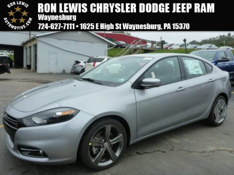 Billet Silver Metallic Dodge Dart GT.  Click to enlarge.