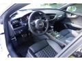  Black Valcona Leather w/Honeycomb Stitching Interior Audi RS 7 #14