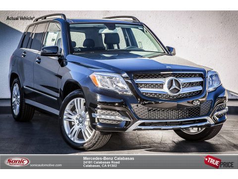 Black Mercedes-Benz GLK 350.  Click to enlarge.