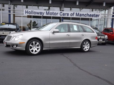 Pewter Metallic Mercedes-Benz E 350 4Matic Wagon.  Click to enlarge.