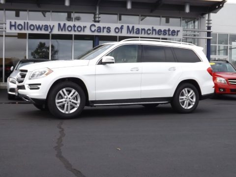 Polar White Mercedes-Benz GL 450 4Matic.  Click to enlarge.