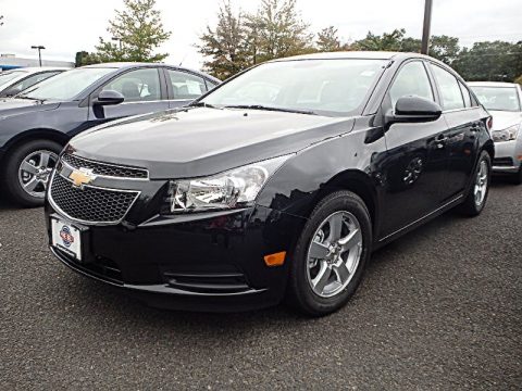 Black Granite Metallic Chevrolet Cruze LT.  Click to enlarge.