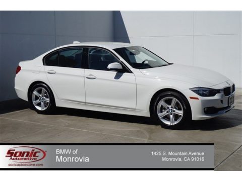 Alpine White BMW 3 Series 328i Sedan.  Click to enlarge.