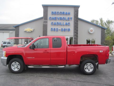 Victory Red Chevrolet Silverado 2500HD LTZ Extended Cab 4x4. Click to enlarge. Victory Red Chevrolet Silverado 2500HD LTZ Extended Cab 4x4. Click to enlarge.