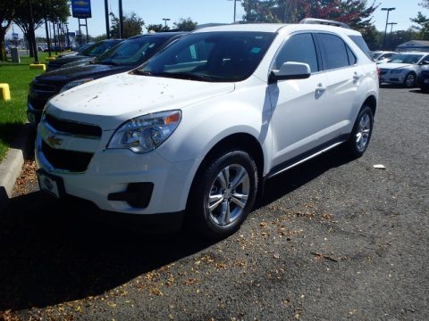 Summit White Chevrolet Equinox LT AWD.  Click to enlarge.