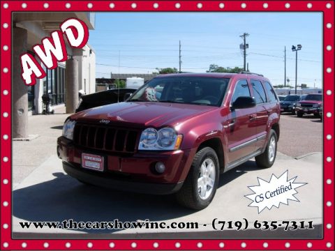 Red Rock Crystal Pearl Jeep Grand Cherokee Laredo 4x4.  Click to enlarge.