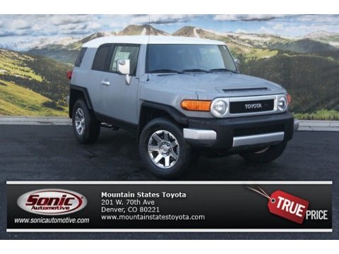 Cement Gray Toyota FJ Cruiser 4WD.  Click to enlarge.