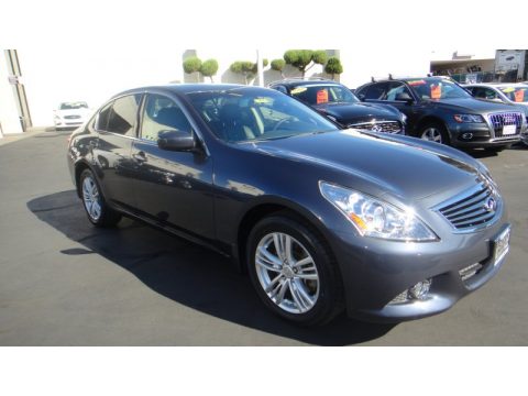 Blue Slate Infiniti G 37 x AWD Sedan.  Click to enlarge.
