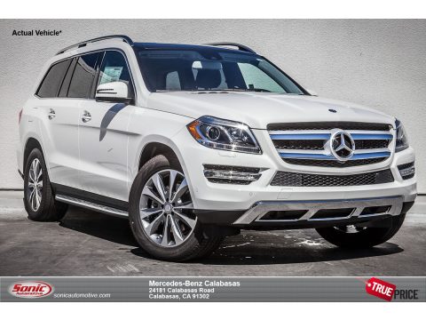 Polar White Mercedes-Benz GL 450 4Matic.  Click to enlarge.
