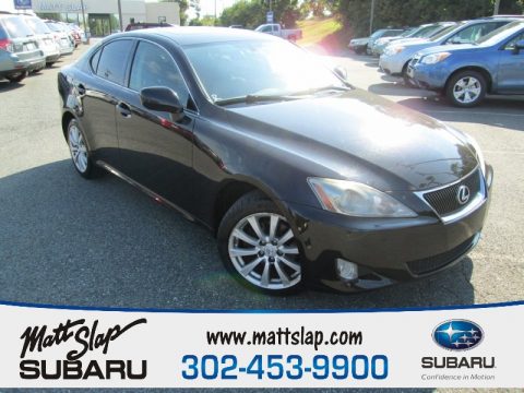 Black Onyx Lexus IS 250 AWD.  Click to enlarge.